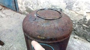 печь из газового баллона КПД 99%