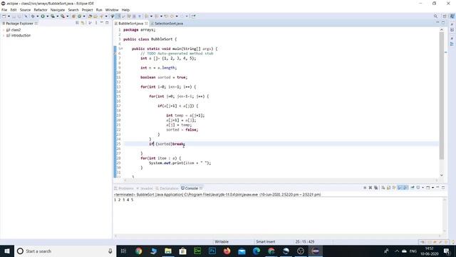 Java Bubble sorting and Selection sorting || Java learn in Kannada || Java in Kannada Class-15