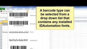 Excel Barcode Add-in Tutorial for 2003, 2007, and 2010 