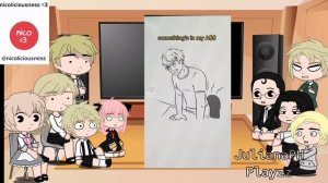 Past Loid's family & friends + Loid & Anya react ⚠️Manga Spoilers⚠️ // Loid x Yor // Spy x Family