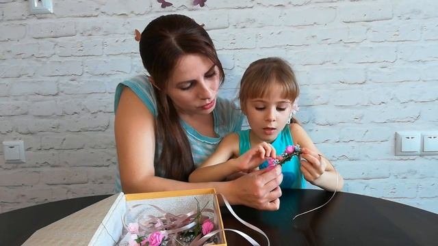 ОБОДОК С РОЗАМИ, МК / DIY Roses Headband/Как сделать ободок с цветами,своими руками?