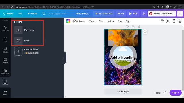 Using Canva to create great Pinterest Images