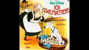 LES 101 DALMATIENS (Livre-Disque, Disneyland)