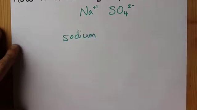 How to Name Na2SO4 смотреть онлайн