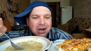 ОБЖОР суп и выпечка с колбасой/ОБЗОР покупочек 08.04.2022