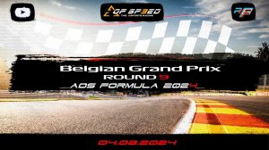 AOS Formula 2024 / Rfactor 2 / Belgian Grand Prix