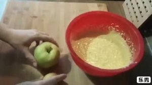 Творожный #пирог с яблоками в мультиварке