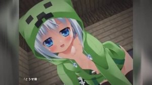 Если бы крипер был девушкой  RUS Minecraft Мульт