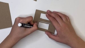 DIY Новогодний декор из картона. Рождественская деревня своими руками. Елочка из Fixprice.