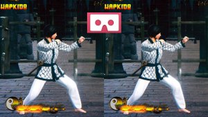 Shaolin vs Wutang 3D VR video 3D SBS VR Box google cardboard