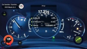 Mazda CX-5 Diesel | Acceleration test | 0-60 Mph / 0-100 Km/h with Dragy