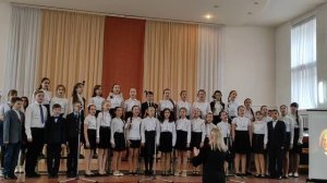 Слова Д. Тухманов Музыка И.С. Бах «Живая музыка» - Хор средних классов «Радуга»
