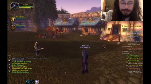 WoW Classic Hardcore Death= delete Night Elf Druid/mage lvl 26+ SFK run смотреть онлайн