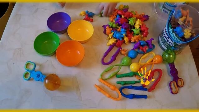 Сортировка Learning Resources ( развитие мелкой моторики) смотреть онлайн