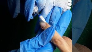 МК: Схема снятия гель-лака фрезой для левшей.