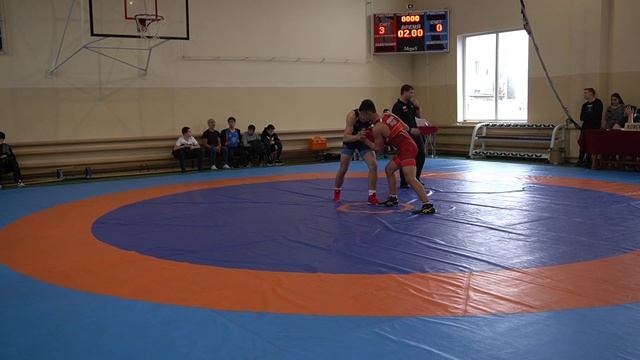 Вес 71 кг. 1/2 финала Петросян (Натухаевская)-Проскурин (Краснодар)