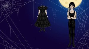 Игра одень Уэнсдей Аддамс ~ dress up Wednesday Addams game ~ Игры для детей #wensday #wensdayaddams