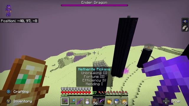 How to Defeat the Ender Dragon Easy 1.20 Survival (MCPE/Xbox/PS4/Switch/Windows) Ender Dragon Guide смотреть онлайн