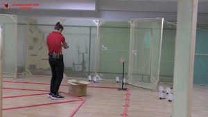 Сборная Юнармии на матче по практической стрельбе из пневматического пистолета.