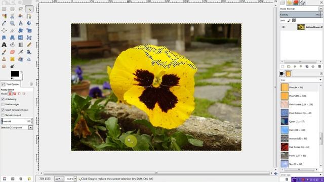 Gimp 2.8 Tools Tutorial - How to use Selection Tools смотреть онлайн