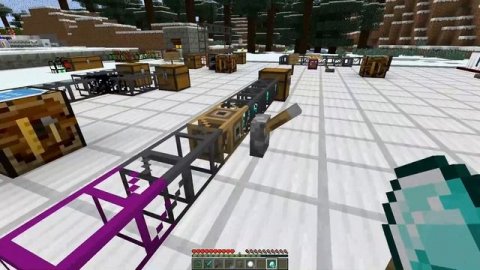 Minecraft. Видеообзор мода Additional Buildcraft Objects v.0.9.1 (RUS)
