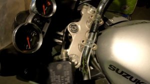 Замена ручек сцепления и переднего тормоза.Вставок под руль на Suzuki  Bandit 1200