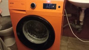 Сервисный тест стиральной машинки Gorenje