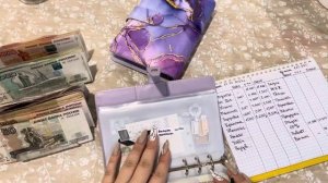 3-Е РАСПРЕДЕЛЕНИЕ ДЕНЕГ ПО КОНВЕРТАМ. НАКОПИЛИ НА КУХНЮ.