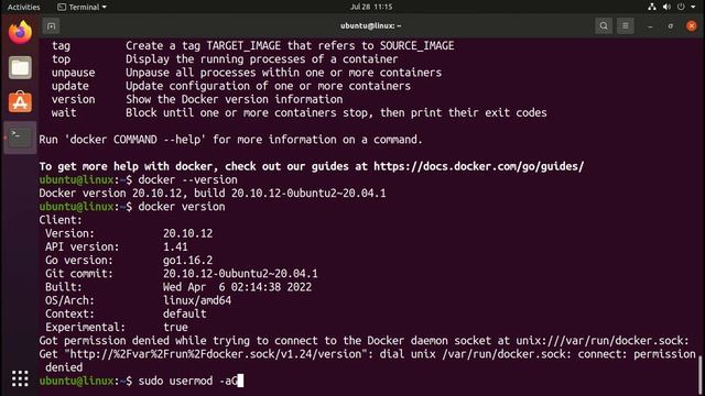 How to install docker on Ubuntu смотреть онлайн