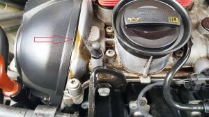 Volkswagen Tiguan. Замена прокладки крышки ГРМ