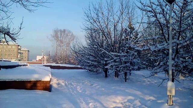 Нижнеудинск. Прогулка по зимнему Нижнеудинску 2019г. Нижнеудинская зимняя зарисовка.