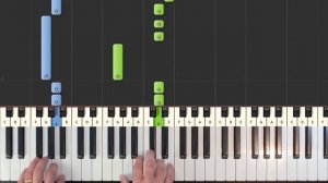 The Chainsmokers & Coldplay - Something Just Like This - Piano Tutorial EASY - Sheet Music