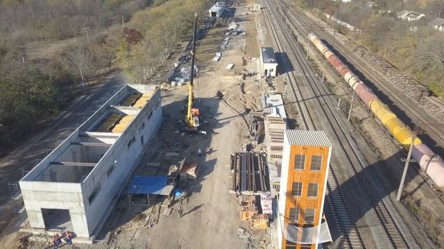 Реконструкция станции Керчь.07 11 2019.И тут активизировались работы.