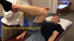 Flexion Adduction IR Test