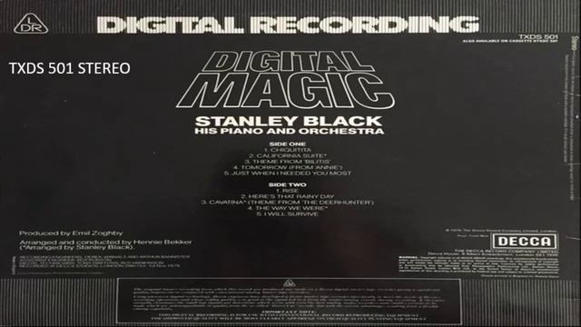 CHIQUITITA - STANLEY BLACK AND HIS PIANO ORCHESTRA смотреть онлайн