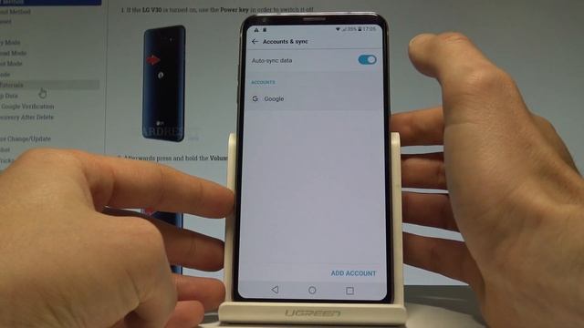How to Remove Google Account from LG V30 - Delete Google Account Data |HardReset.Info смотреть онлайн