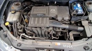 Двигатель 1.6 Z6 mazda 3 bk (9)