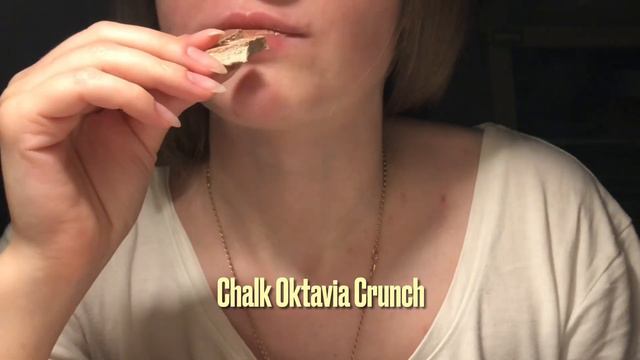 Засохшая паста и снежок _ асмр хруст _ CHALK is „SNOW“ _ ASMR _ DRY CRUNCH _ dry cream смотреть онлайн