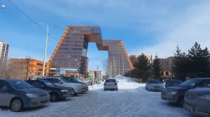 Ул. Николаева. Технопарк. Академгородок. Новосибирск. 21.03.23.