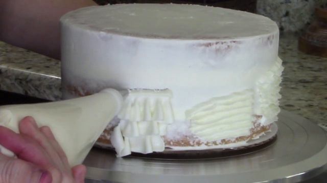 Russian Tulip Icing Tips l Ruffle Cake l Beginner Cake Decorating Tutorial