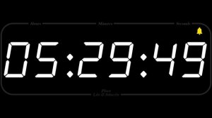 11 Hour - TIMER & ALARM - 1080p - COUNTDOWN