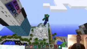 Minecraft | MORE RAGDOLL PHYSICS (SKELETON) | Mod Showcase