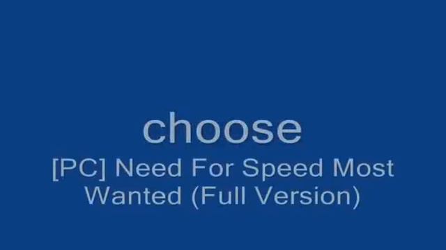 How To Download Free Need For Speed Most Wanted Full Version смотреть онлайн