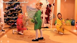 Японский танец с Зонтиками. Новогодний утренник (2018)