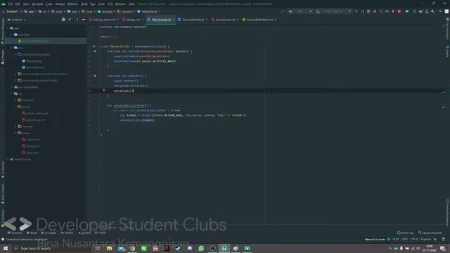 Android Weekly Workshop - 5th Session - Intent смотреть онлайн