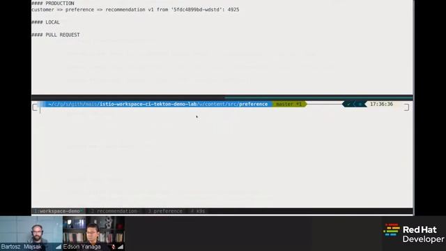 Kubernetes, Istio, and Telepresence: Develop/test your code in production! | DevNation Tech Talk смотреть онлайн