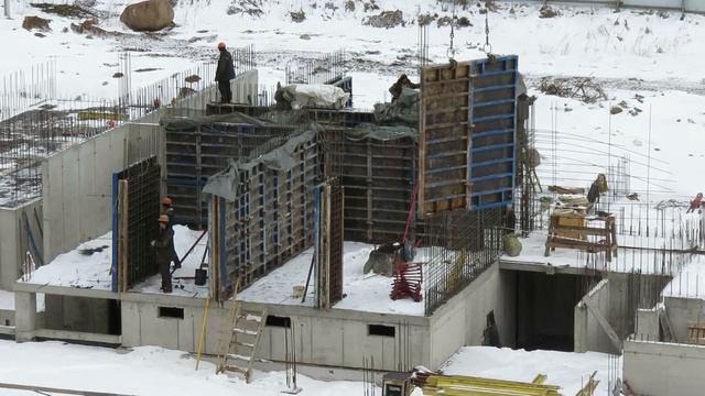 Финские кварталы 6 корпус: монтаж 1 этажа смотреть онлайн