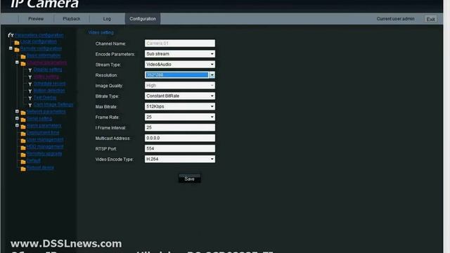 IP-видеокамера Hikvision DS-2CD8233F-EI смотреть онлайн