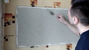 Декоративная штукатурка/ Своими Руками/Из гипсовой штукатурки.