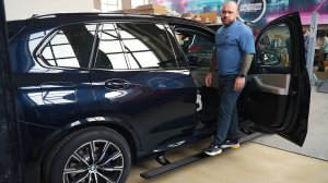 BMW X5 рестайлинг c электропорогами ATS